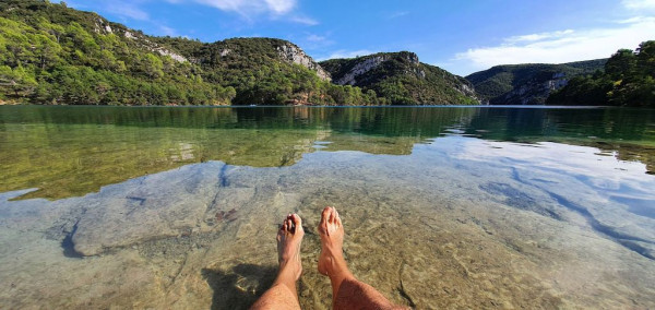 Villa avec jardin, entièrement climatisée, au milieu du parc naturel du Verdon