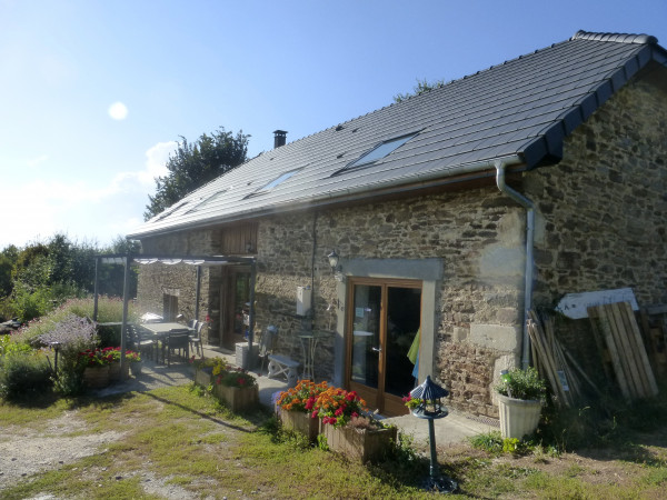 Chambre d'hôtes à la campagne - 2 lits simples 100x200 cm
