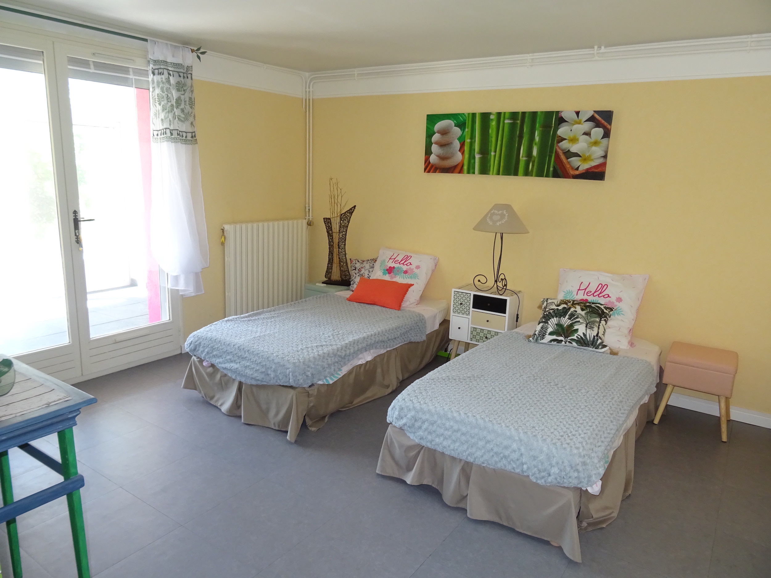 Chambre aventurine - La clef de voûte améthyste