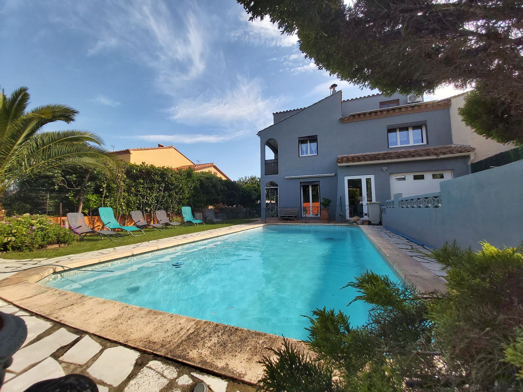 Suite parentale avec accès piscine