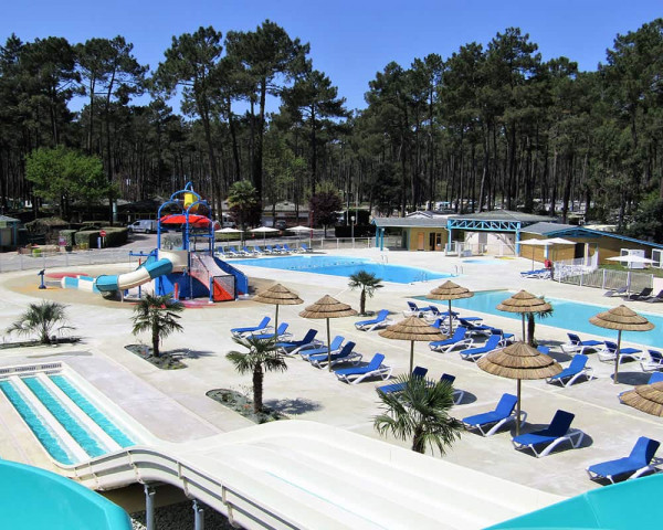 Mobil home Excellence 3 chambres pour 6 personnes sur la Côte Landaise