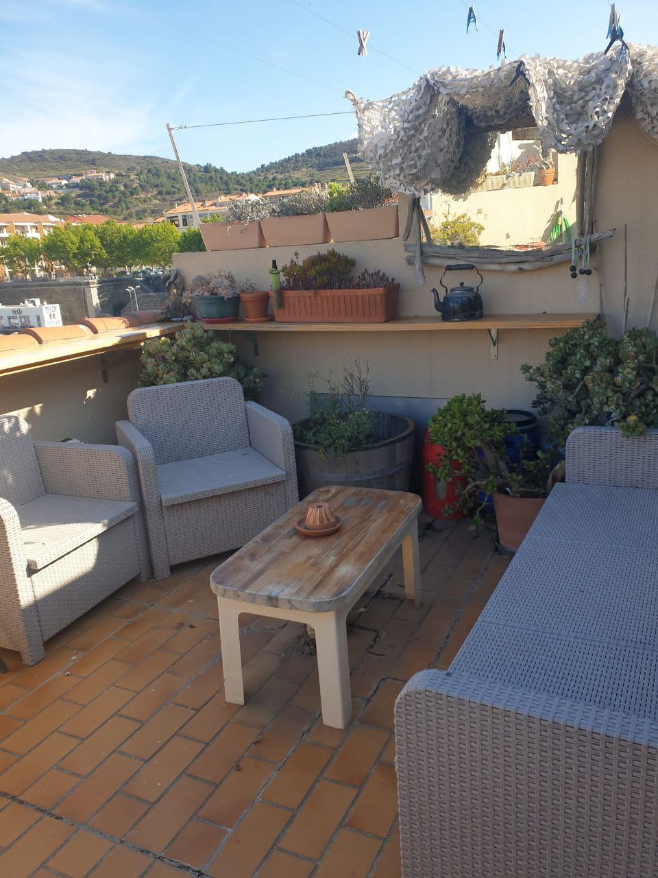 Appartement terrasse sur la Côte Vermeille
