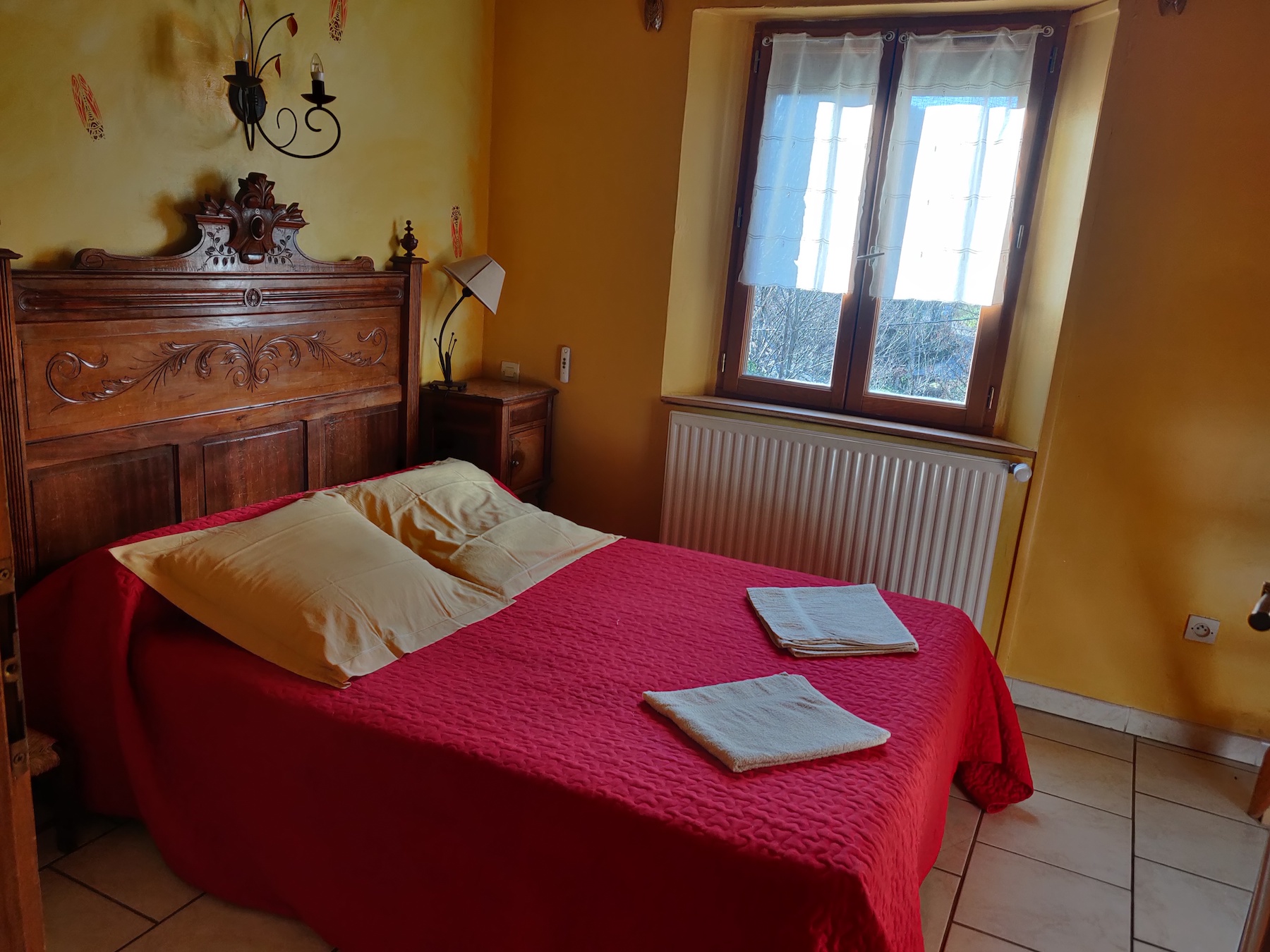 La chambre Olive du Mas de l'Affenadou (jusqu'à 2 personnes)