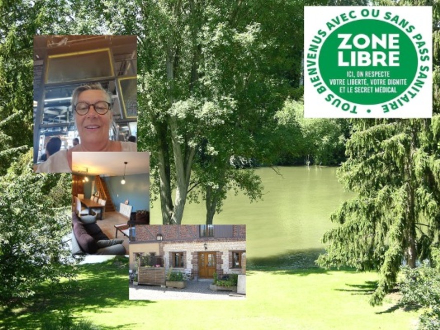 Gîte de pêche la Seine en vélo 4 personnes